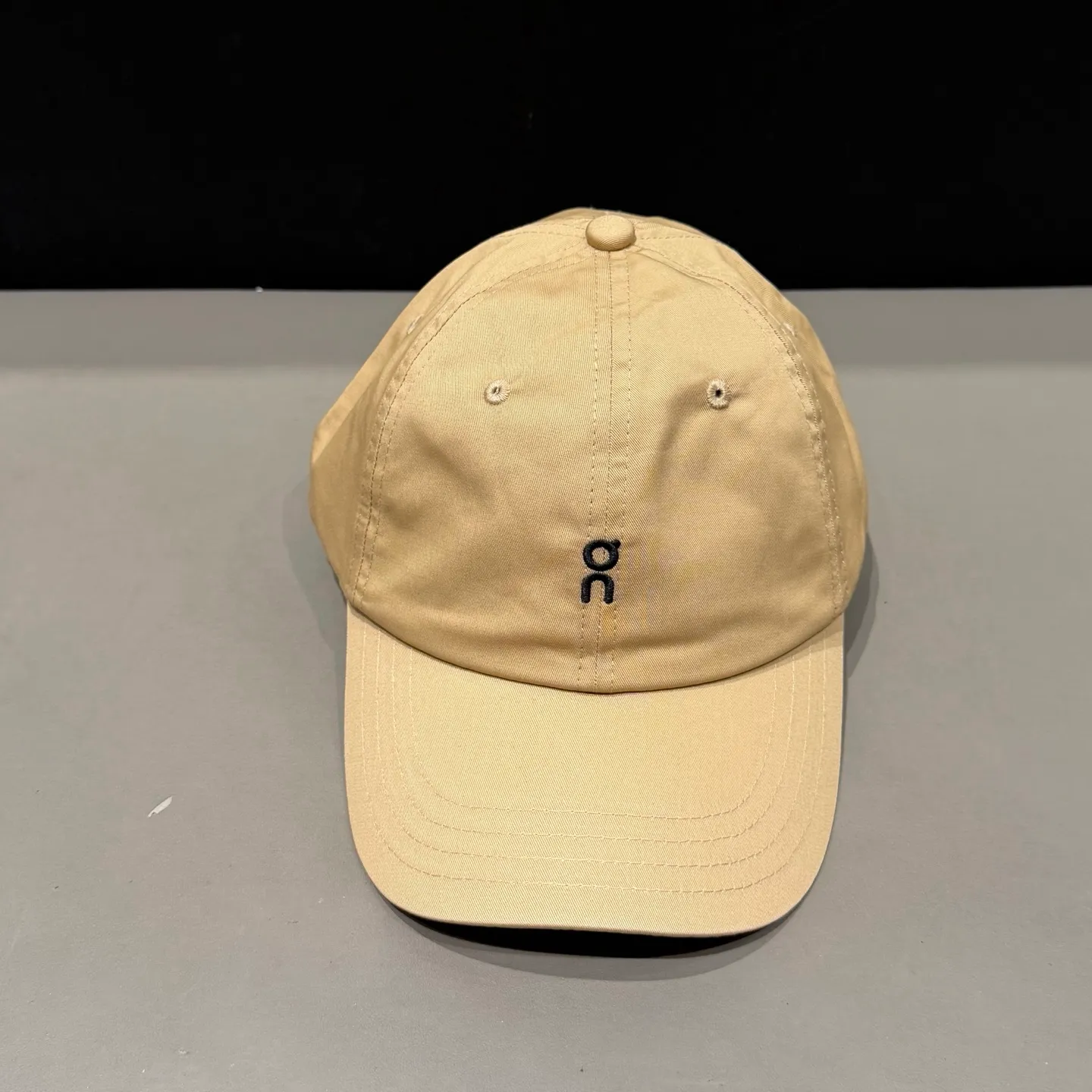 On Angpao small label washed baseball cap